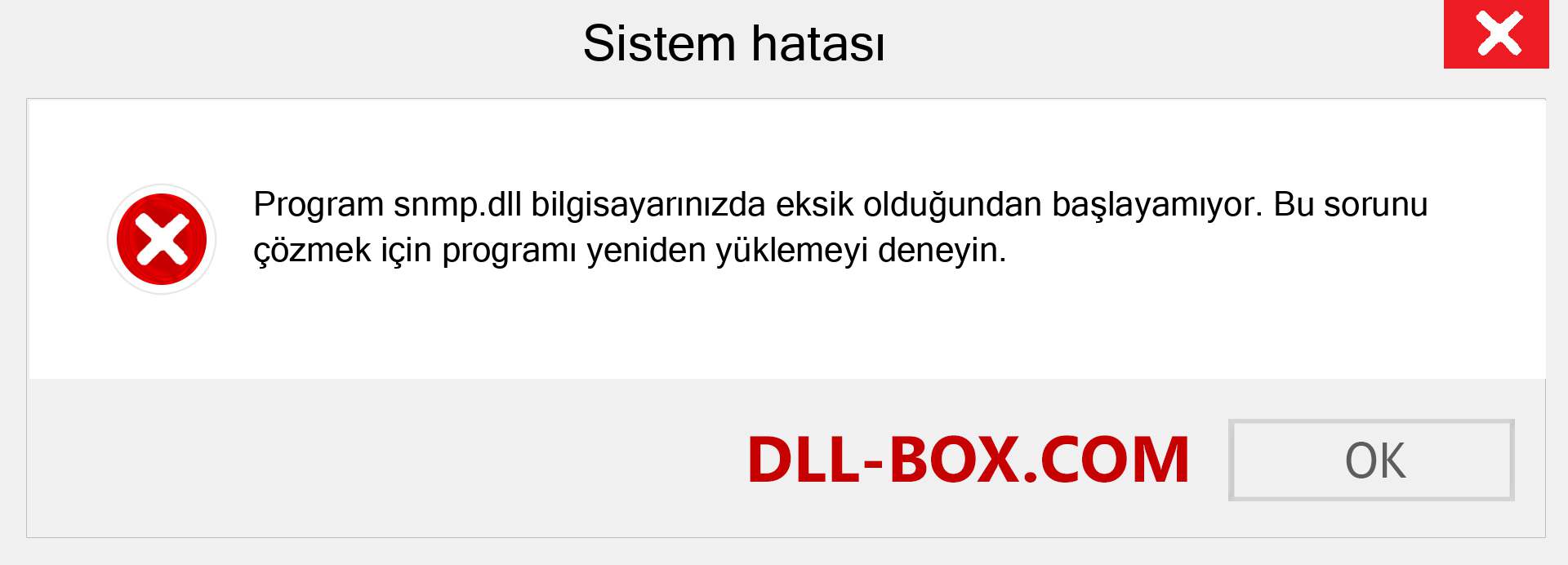 snmp.dll dosyası eksik mi? Windows 7, 8, 10 için İndirin - Windows'ta snmp dll Eksik Hatasını Düzeltin, fotoğraflar, resimler